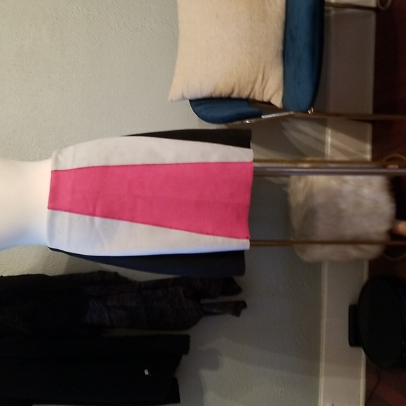 Jolie & Joy Faux Suede Colorblock Mini Skirt NWT Stretch Plus Sizes. - Picture 6 of 11